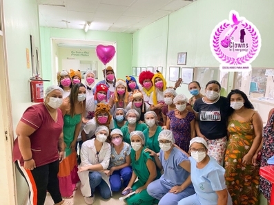 Projeto leva alegria as pacientes da Maternidade Evangelina Rosa