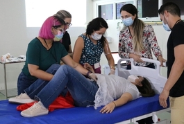 Profissionais de saúde da Evangelina Rosa participam de capacitação em UTI Materna