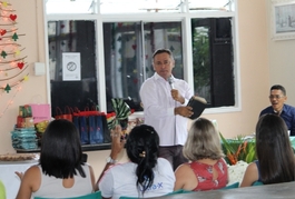 Evangelina Rosa realiza confraternização natalina