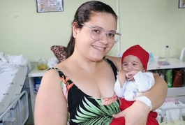 Mãe coloca o nome do filho de Kaio Evangelino para homenagear a Maternidade Dona Evangelina Rosa